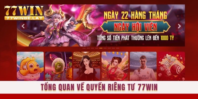 Tổng quan về quyền riêng tư 77win